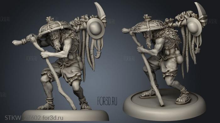 Bushido Hisoka stl model for CNC