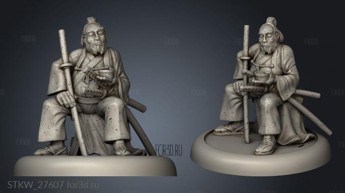 Bushido Mako Takashi stl model for CNC