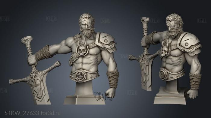 Kabel The Swordsman Infinity Void 3d stl модель для ЧПУ