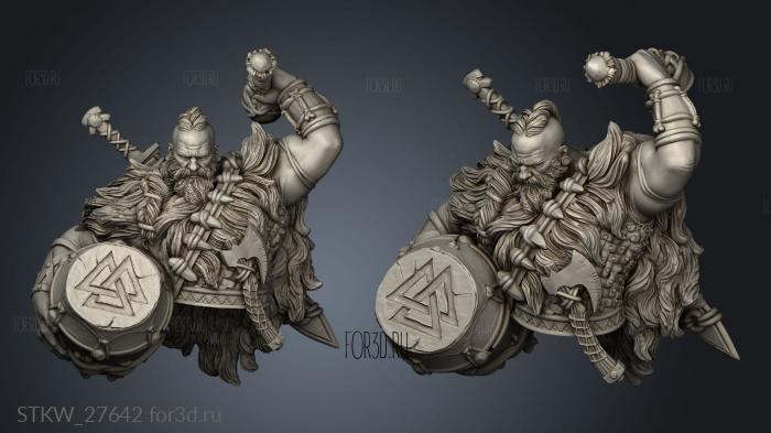 War Drummer 3d stl модель для ЧПУ