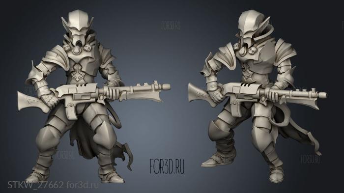 Cabal Legion stl model for CNC