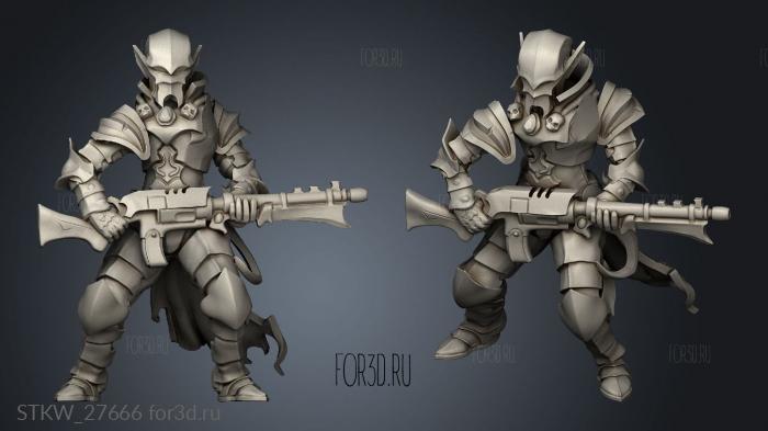 Cabal Legion stl model for CNC