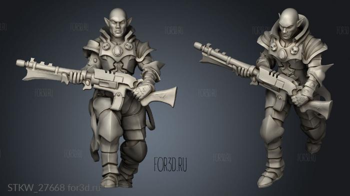 Cabal Legion stl model for CNC