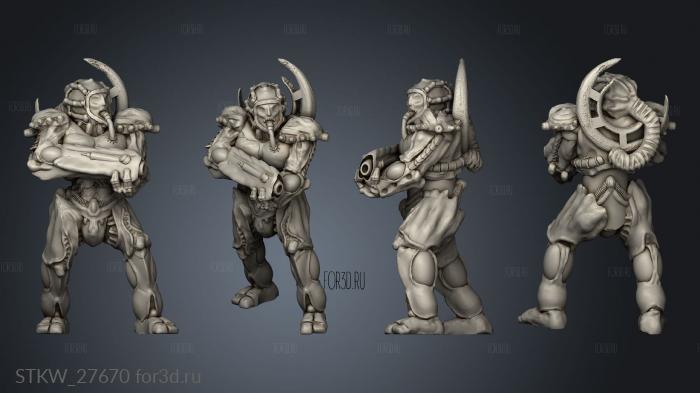 Cabal the Twisted Mirror Screamer Squad stl model for CNC