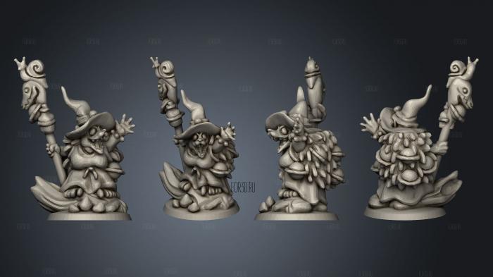 Army Hedge Witch stl model for CNC