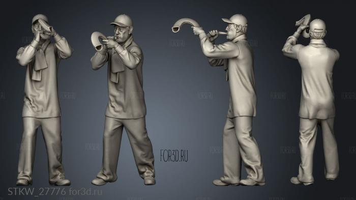 Horn Man Base 3d stl модель для ЧПУ