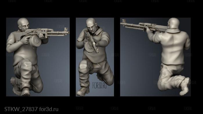 Cartel Gang stl model for CNC