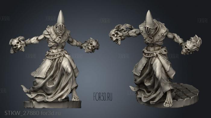 Dark Acolytes Acolyte stl model for CNC