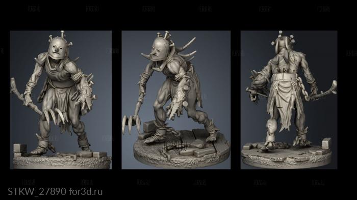 Tormented Souls stl model for CNC