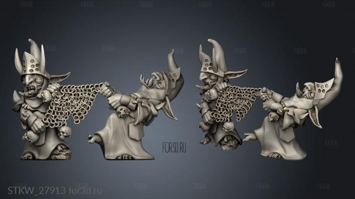 Goblin Filler stl model for CNC