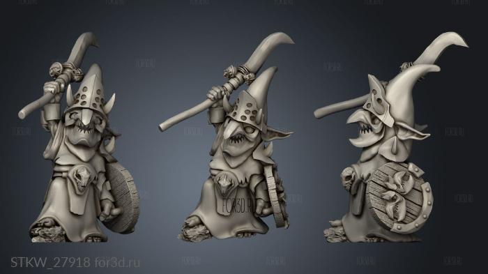 Speen Goblin stl model for CNC