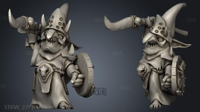 Speen Goblin stl model for CNC