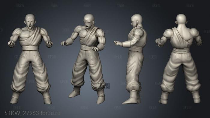 TENSHINHAN Tenshin Piernas 3d stl модель для ЧПУ