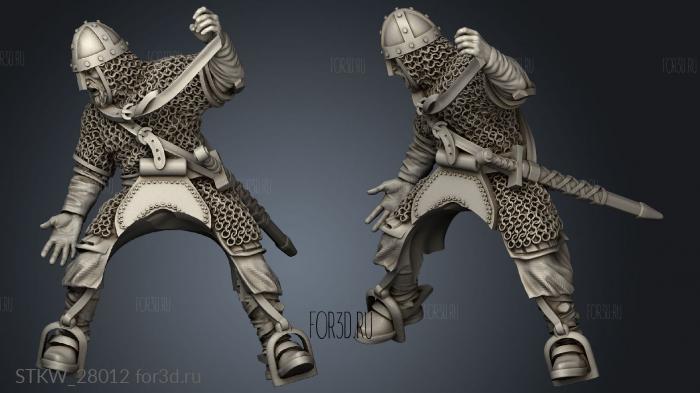 Spanish Battlefield Rescue Knight stl model for CNC