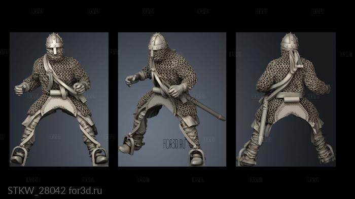 Spanish Knights Lances 3d stl модель для ЧПУ