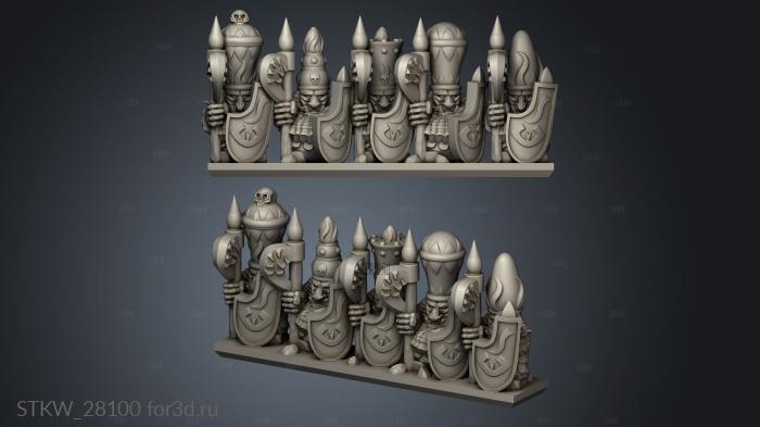 Magma Dwarf Warriors Stripe 3d stl модель для ЧПУ