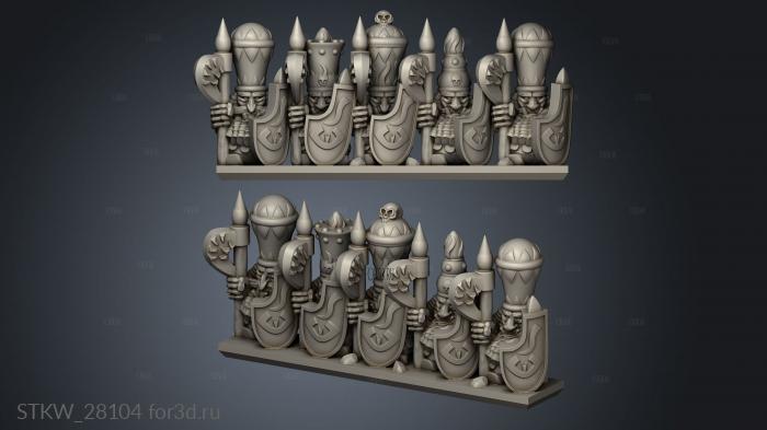 Magma Dwarf Warriors Stripe 3d stl модель для ЧПУ