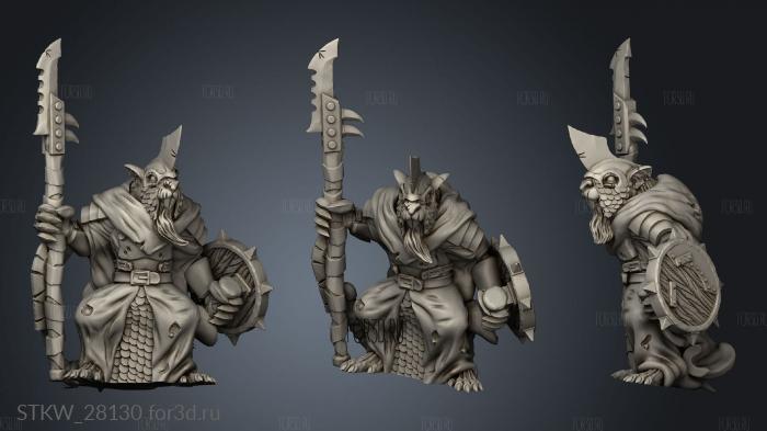 blackguard veteran stl model for CNC