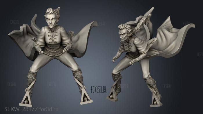 Lady Aranwen Mounted 3d stl модель для ЧПУ