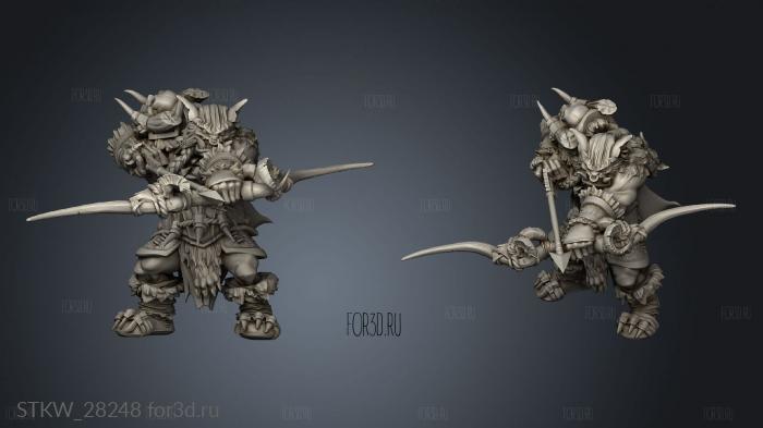 bugbear hunter stl model for CNC