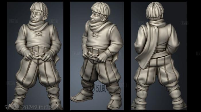 DEFIANT CHILD stl model for CNC
