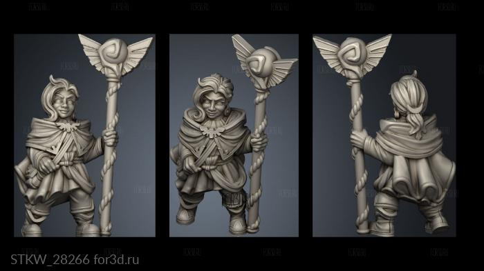 GNOME HEALER stl model for CNC