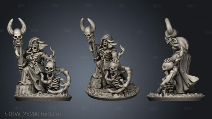 necromancer 3d stl модель для ЧПУ