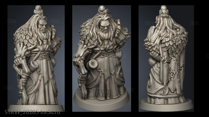 ORC DRUID 3d stl модель для ЧПУ