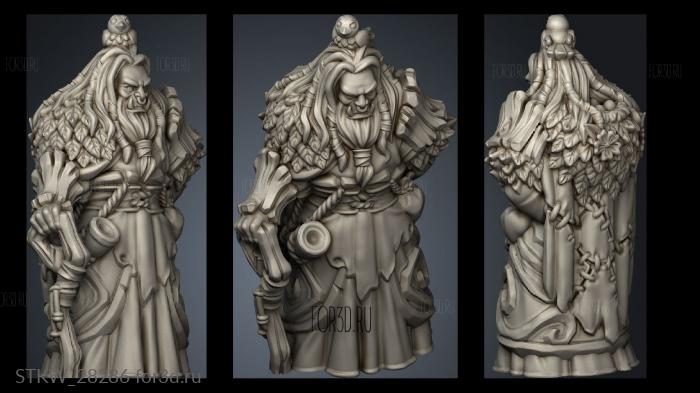 ORC DRUID 3d stl модель для ЧПУ