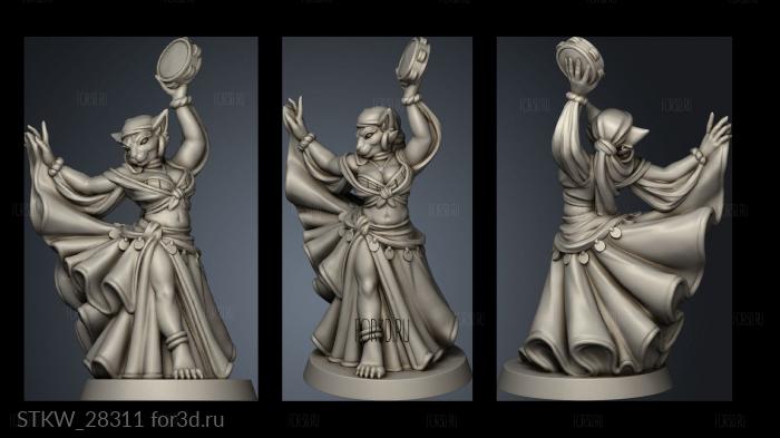 TABAXI DANCER VVM stl model for CNC