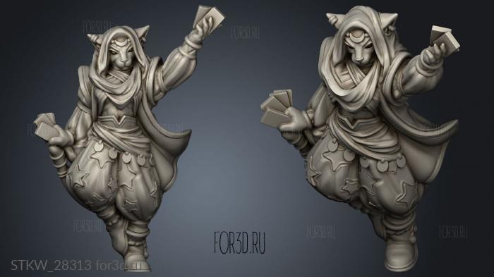 TABAXI DIVINATION 3d stl модель для ЧПУ