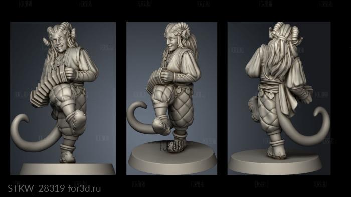 TIEFLING CONCERTINA VVM 3d stl модель для ЧПУ