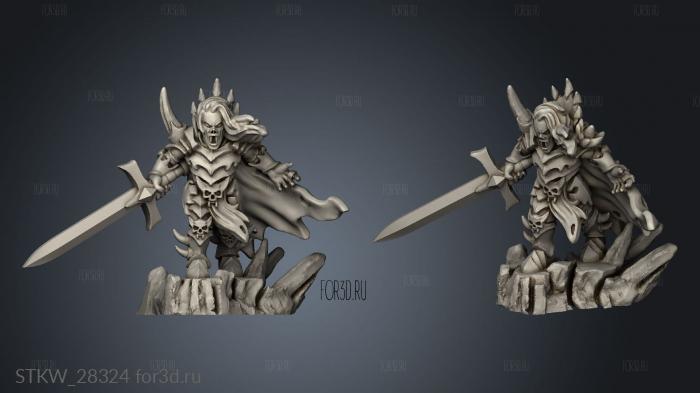 vampire lord stl model for CNC