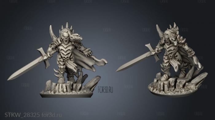 vampire lord stl model for CNC