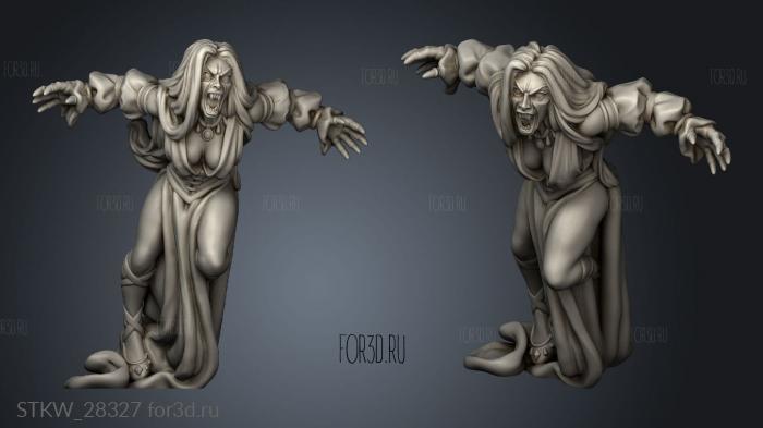 VAMPIRE QUEEN stl model for CNC