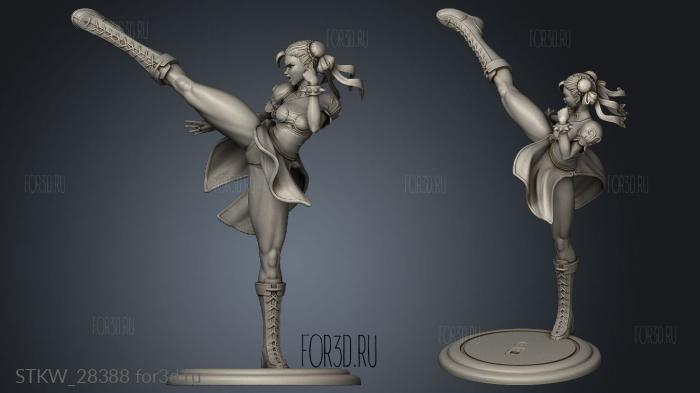 Chun Azerama stl model for CNC