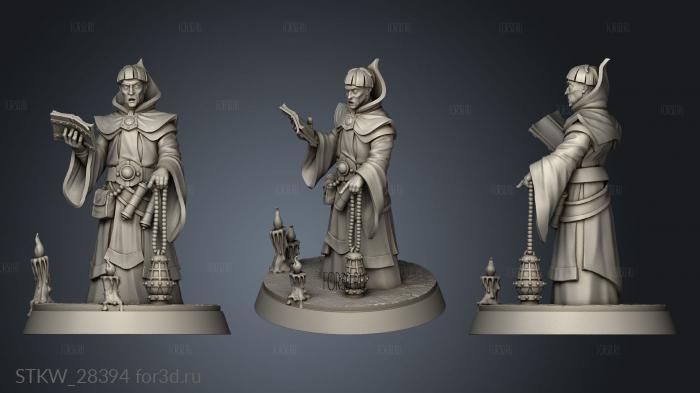 churchman stl model for CNC