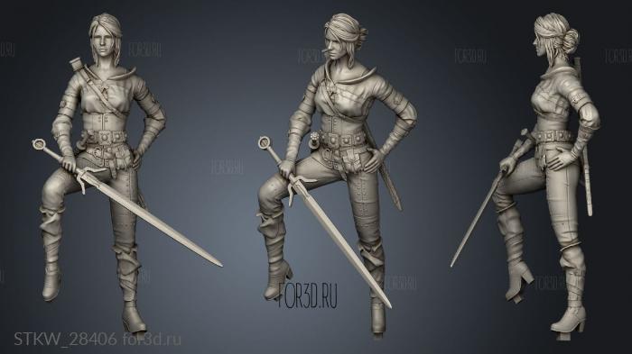 Ciri stl model for CNC