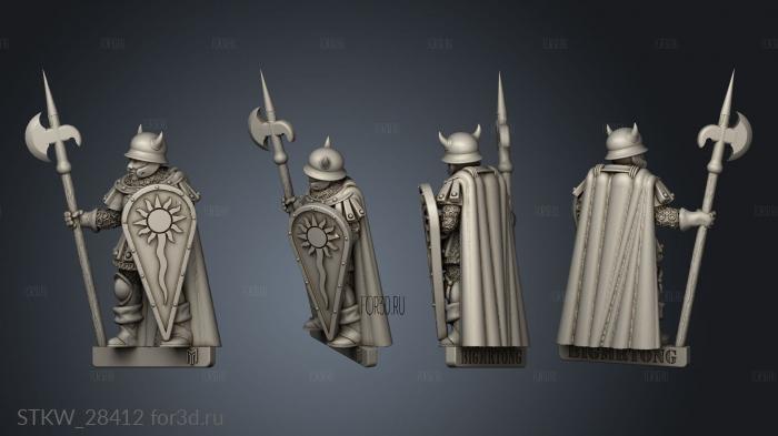 Citadel Guard stl model for CNC