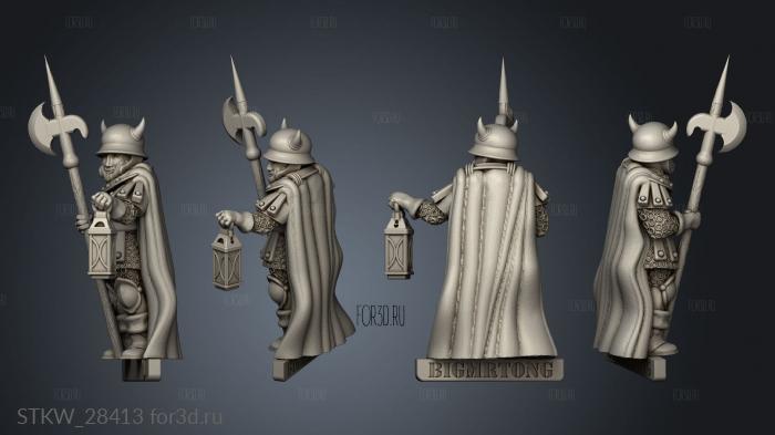 Citadel Guard stl model for CNC
