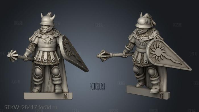 Citadel Guard stl model for CNC