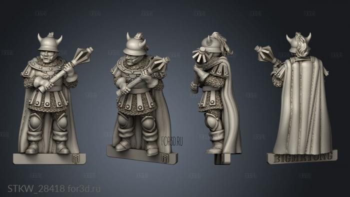 Citadel Guard stl model for CNC