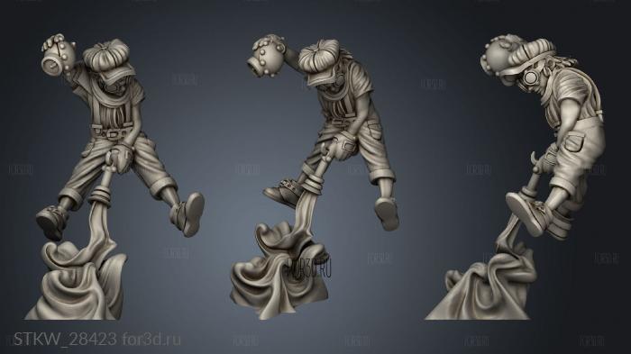 Citizens Boy stl model for CNC