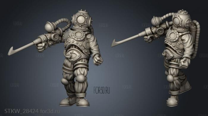 Citizens diver stl model for CNC