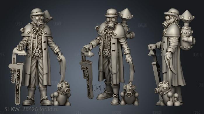 Citizens scientist stl model for CNC