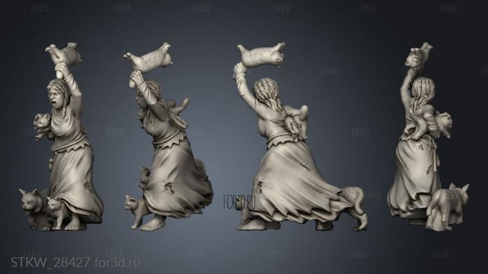 citizens the old world AX stl model for CNC