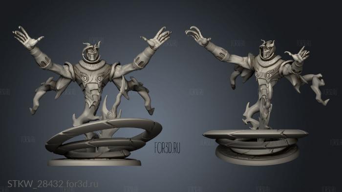 Darkness Elemental Magic stl model for CNC
