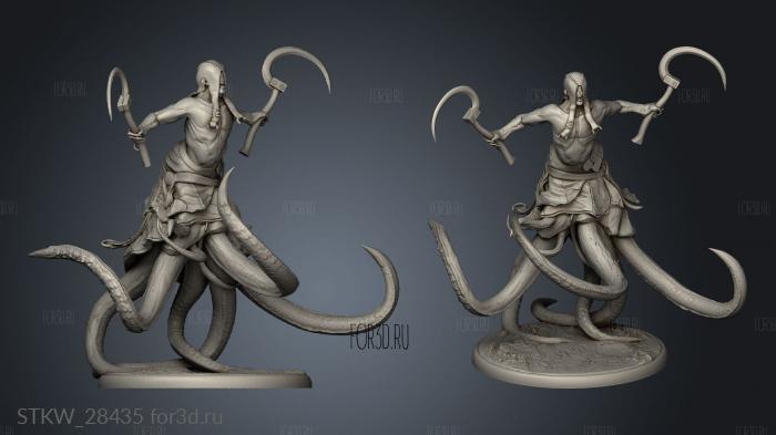 Fear Reaper Attacking stl model for CNC