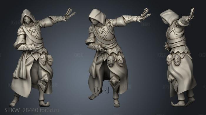 Masked Assassin Throwing Knife 3d stl модель для ЧПУ