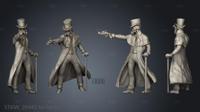 Mister Cly Pistol 3d stl модель для ЧПУ